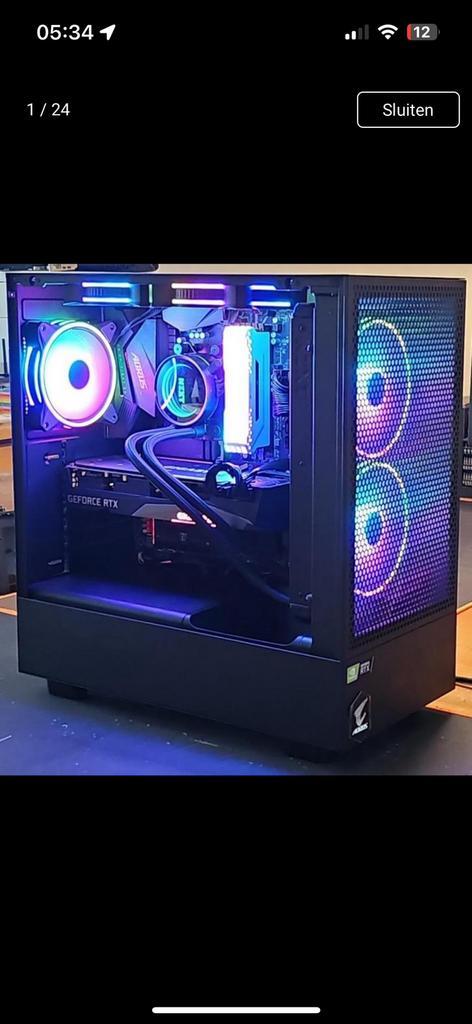 Game pc, Computers en Software, Desktop Pc's, Nieuw, 3 tot 4 Ghz, SSD, 32 GB, Met videokaart, Gaming, Virtual Reality, Ophalen