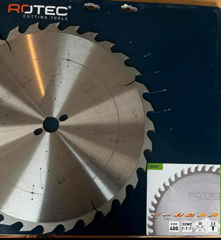 Rotec - HM bouwzaagblad, ø400x3,5x30mm Z=32, Doe-het-zelf en Verbouw, Overige Doe-het-zelf en Verbouw, Nieuw, Ophalen of Verzenden