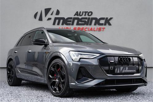 Audi e-tron 55 S-line Quattro / Luchtvering/ Standkachel/ Cr, Auto's, Audi, Bedrijf, Te koop, e-tron, 4x4, Airconditioning, Apple Carplay