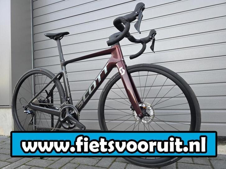 NIEUW Scott Addict eRIDE 30 e-racefiets CARBON Ultegra DISK!, Fietsen en Brommers, Fietsen | Racefietsen, Nieuw, 10 tot 15 versnellingen
