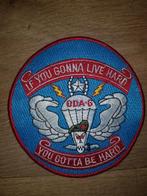 ODA-6 US Army Airborne Patch Embleem Green Beret KCT, Verzamelen, Ophalen of Verzenden, Landmacht, Nederland, Embleem of Badge