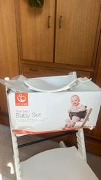 Stokke Tripp Trapp babyset wit, Kinderen en Baby's, Kinderstoelen, Ophalen of Verzenden, Zo goed als nieuw, Meegroeistoel