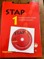 Stap 1 Nederlands voor Anderstaligen - Zo Goed als Nieuw, Boeken, Studieboeken en Cursussen, Ophalen of Verzenden, Zo goed als nieuw