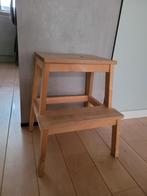 Ikea Bekväm Kruk - Twee Treden, Huis en Inrichting, Krukjes, Ophalen, Gebruikt, Hout