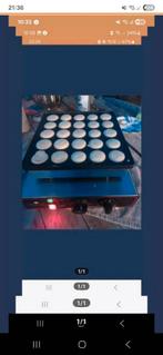 2 poffertjes platen, Ophalen of Verzenden, Zo goed als nieuw