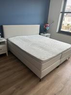 Boxspring 180x200 - voor een mooi tweede leven!, Ophalen, Gebruikt, Beige, Tweepersoons