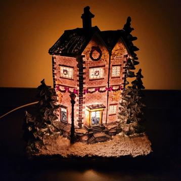 prachtig kersthuisje voor in een mooi kerstdorp! H beschikbaar voor biedingen