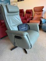 Luxe Prominent S-100 wellness sta op stoel relax fauteuil, Verzenden, Nieuw, Leer