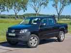 VOLKSWAGEN AMAROK 2.0 TDI dubbel cabine 4x4 ac, Auto's, Euro 5, Gebruikt, 4 cilinders, Zwart