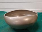bloempot goud kleurig ovaal, Ophalen of Verzenden, 'T Olde Gre-j, Info@toldegrej.nl, Endepoelstraat 20f Didam