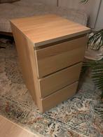Malm kast ikea, Ophalen, Eikenhout, 50 tot 100 cm, Zo goed als nieuw