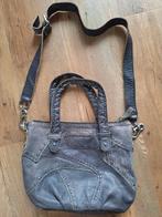 Liebeskind taupe leren tas met schouderband, Ophalen of Verzenden, Zo goed als nieuw, Grijs, Schoudertasje
