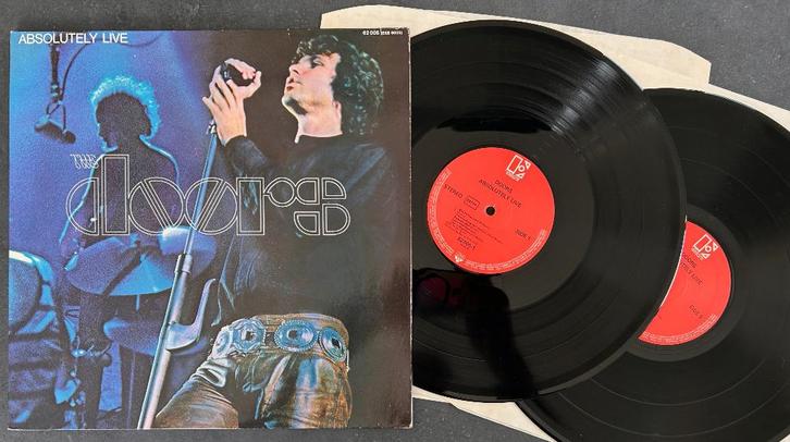 DOORS - Absolutely live ( 2LP; NMINT ), Cd's en Dvd's, Vinyl | Rock, Zo goed als nieuw, Poprock, 12 inch, Ophalen of Verzenden