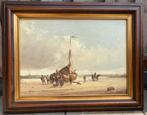 Bomschuit op strand rond den Haag -Mooyman, Antiek en Kunst, Ophalen of Verzenden
