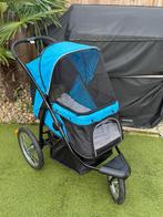 Te koop aangeboden mooie blauwe hondenbuggy van Pawhut., Dieren en Toebehoren, Ophalen, Zo goed als nieuw