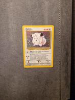 Clefairy 5/102 Holo Base Set 1999 Wotc, Ophalen of Verzenden, Zo goed als nieuw, Losse kaart, Foil