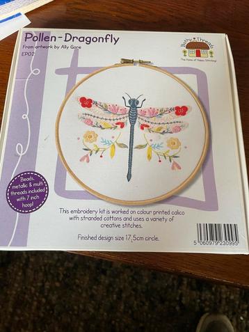 Bothy Threads Borduurpakket - Libelle beschikbaar voor biedingen
