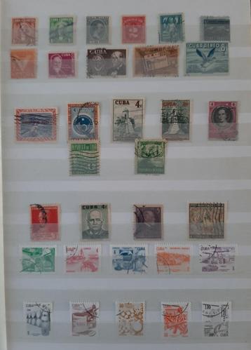 1 Kaart Oude klassieke Postzegels Cuba Nr. 2 Gestempeld beschikbaar voor biedingen