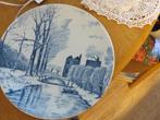 delfts blauw bord, Antiek en Kunst, Ophalen