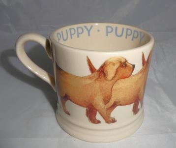 Emma Bridgewater Cats&Dogs Puppy small mug Made in England beschikbaar voor biedingen