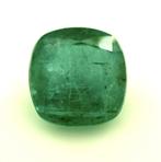 Natuurlijke smaragd 3,93 ct – IGI certificaat – cushion cut, Ophalen of Verzenden, Nieuw