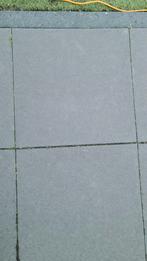 10 Straattegels 60x60x4 cm, Ophalen, Gebruikt, Minder dan 5 m², Beton