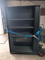 Ahrend roldeur kast met 3 planken, Ophalen, Gebruikt, 50 tot 100 cm, 150 tot 200 cm