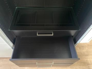 Ikea pax kledingkast 200x238x66cm *hoogglans schuifdeuren* - afbeelding 8