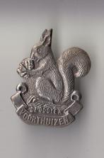 Voorthuizen de Gooyer Eekhoorn broche, Gebruikt, Niet vindbaar, Niet vindbaar, Speldje of Pin
