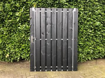Schuifpoort Zwart 150 cm beschikbaar voor biedingen
