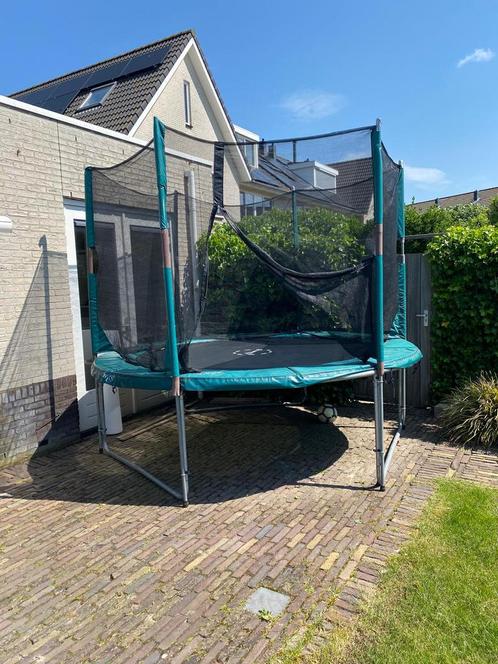 Trampoline Etan Hi-Flyer met net 305cm, Kinderen en Baby's, Speelgoed | Buiten | Trampolines, Gebruikt, Ophalen
