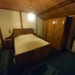 Mahonie houten slaapkamer, Ophalen of Verzenden