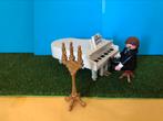 Playmobil nostalgische pianist met witte vleugel 4309, Ophalen of Verzenden, Gebruikt