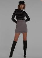 Josh V Yip Mini Rok Beige XS Nieuw, Verzenden, Beige, Nieuw, Maat 34 (XS) of kleiner