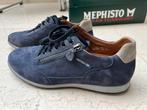 Mephisto Leon Navy - ZGAN - Maat 40, Verzenden, Blauw, Sneakers of Gympen, Zo goed als nieuw