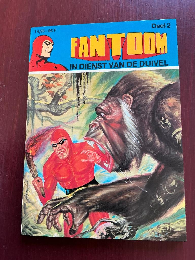 Fantoom, Eén stripboek, Ophalen of Verzenden, Gelezen