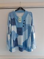Casual bloese dames Maat XL, Blauw, Maat 46/48 (XL) of groter, Nieuw, Ophalen of Verzenden