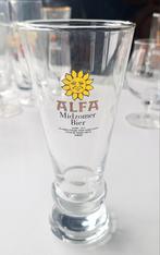 Alfa bierglazen collectie 2 ook per stuk te koop, Verzamelen, Biermerken, Ophalen of Verzenden, Zo goed als nieuw
