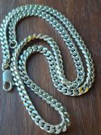 Zilveren Gourmet Ketting 925 Sterling Zilver - 50cm, Sieraden, Tassen en Uiterlijk, Kettingen, Ophalen of Verzenden, Zo goed als nieuw