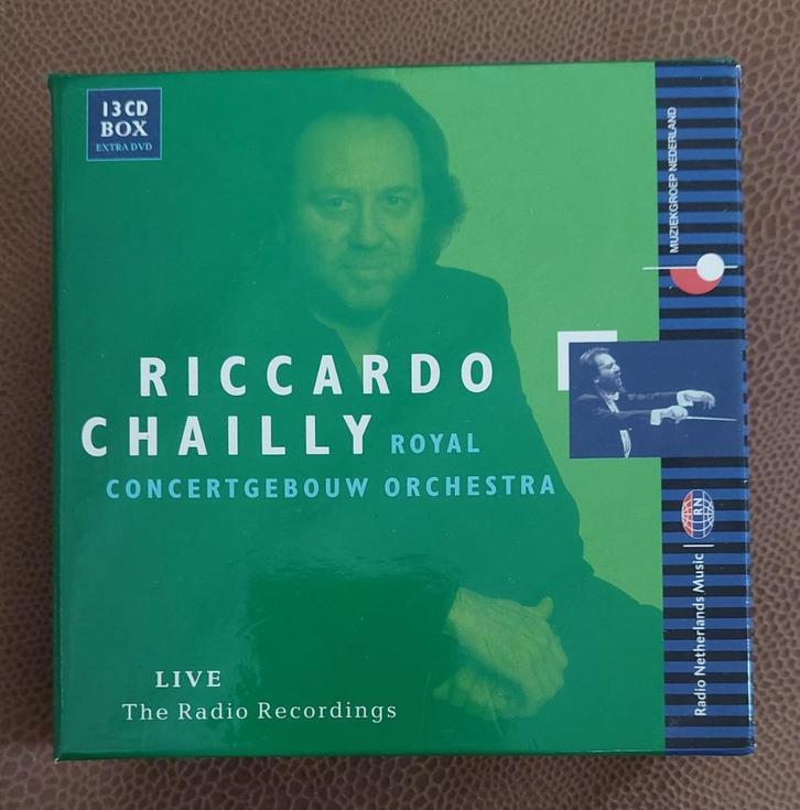 Riccardo Chailly Royal Concertgebouw Orchestra 13CD box, Cd's en Dvd's, Cd's | Klassiek, Zo goed als nieuw, Orkest of Ballet, Modernisme tot heden