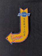 Emaille Chevrolet Bord, Ophalen of Verzenden, Gebruikt, Auto's