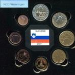 Diverse setjes Slovenië 1 cent t/m 2 euro UNC in munthoes, Postzegels en Munten, Munten | Europa | Euromunten, Overige waardes