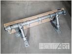 Kapstok steigerbuis schoor met steigerhout, Wandkapstok, Info@hout-art.nl, Nieuw, Ophalen of Verzenden