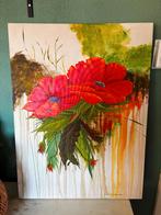 Oorspronkelijk bloemenschilderij, Ophalen of Verzenden