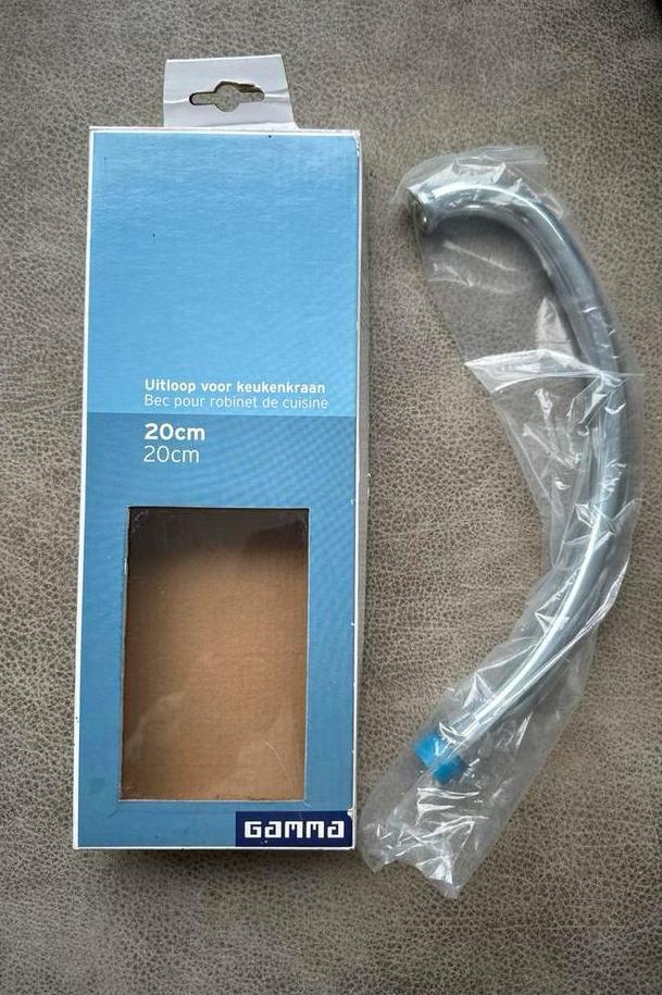 Gamma Keukenkraan Uitloop 20cm - Nieuw!, Doe-het-zelf en Verbouw, Sanitair, Nieuw, Kraan, Ophalen of Verzenden