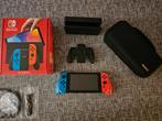 Nintendo Switch OLED - Zo goed als nieuw!, Spelcomputers en Games, Games | Nintendo Switch, 1 speler, Ophalen of Verzenden, Zo goed als nieuw