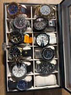 Diverse horlogecollectie 11 stuks, Sieraden, Tassen en Uiterlijk, Horloges | Heren, Overige merken, Staal, Polshorloge, Ophalen of Verzenden