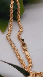 gouden rope ketting 18kt, Sieraden, Tassen en Uiterlijk, Kettingen, Nieuw, Goud, Goud, Ophalen of Verzenden