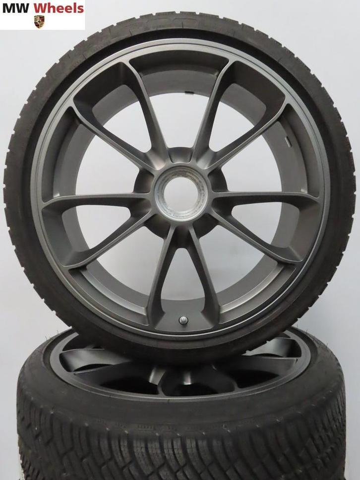 Originele Porsche 911 991 GT3 20 inch velgen winterbanden, Auto-onderdelen, Banden en Velgen, Banden en Velgen, Winterbanden, 20 inch