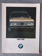 Brochure BMW 2000 - NL., Ophalen of Verzenden, BMW
